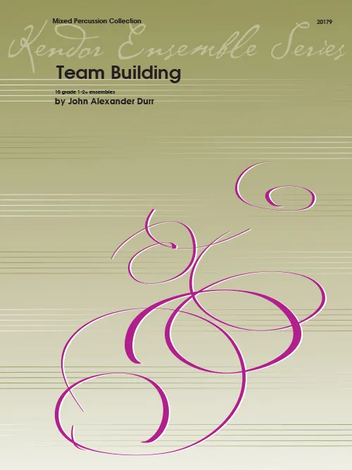 Kendor Music Team Building noty pro bicí 10 skladeb