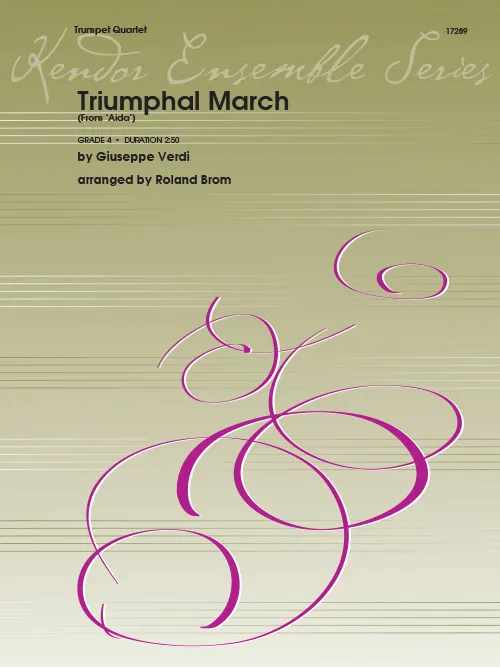 Kendor Music Triumphal March noty pro trumpetové kvarteto