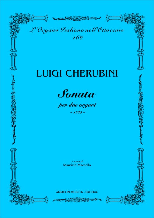 Armelin Musica Sonata perdue Organi 1780 noty varhany