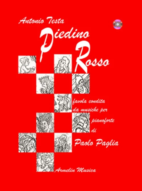 Armelin Musica Piedino Rosso noty pro výuku