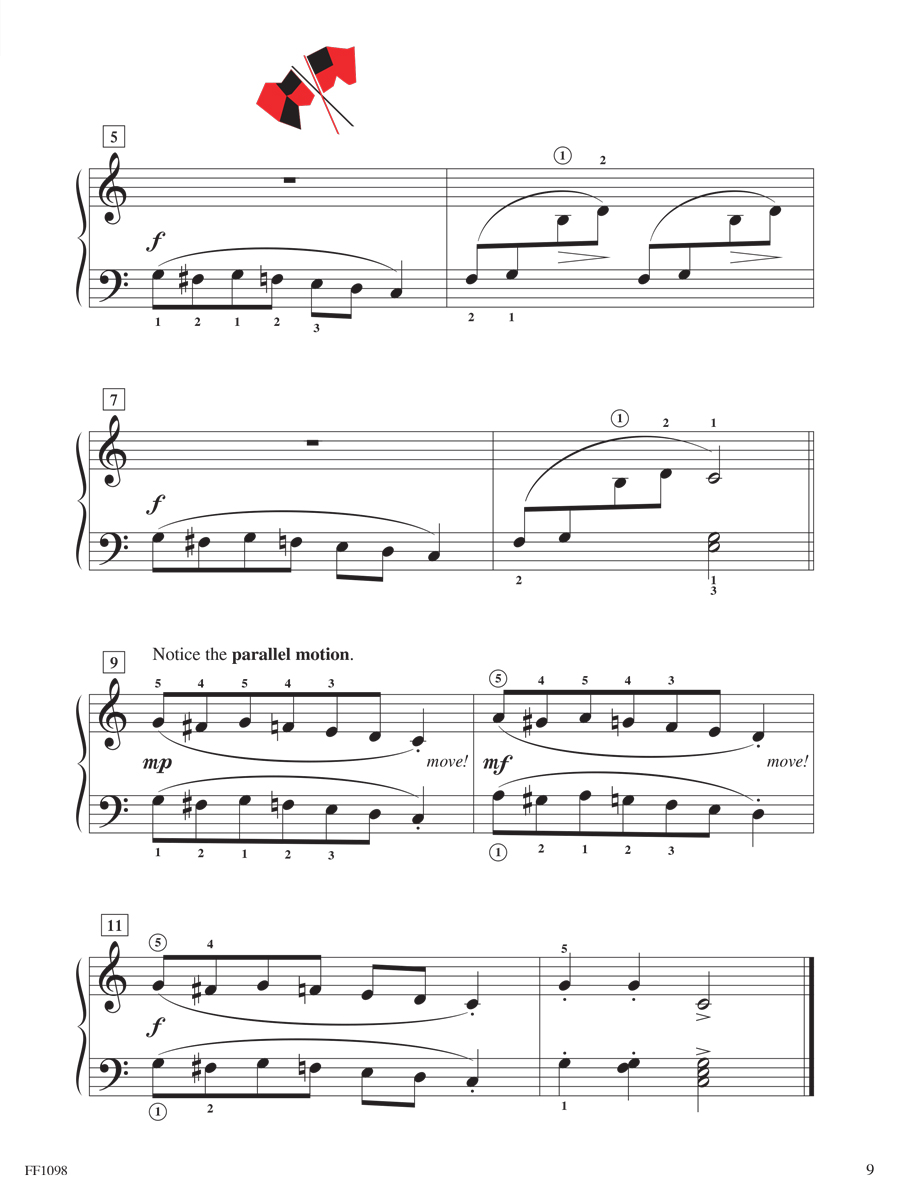 Faber Piano Adventures Level 2A Technique Artistry učebnice
