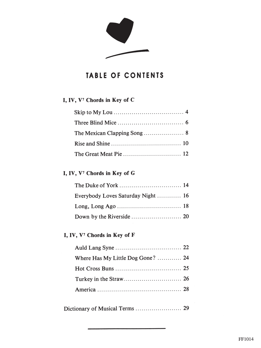 Faber ChordTime Piano Favorites noty pro klavír