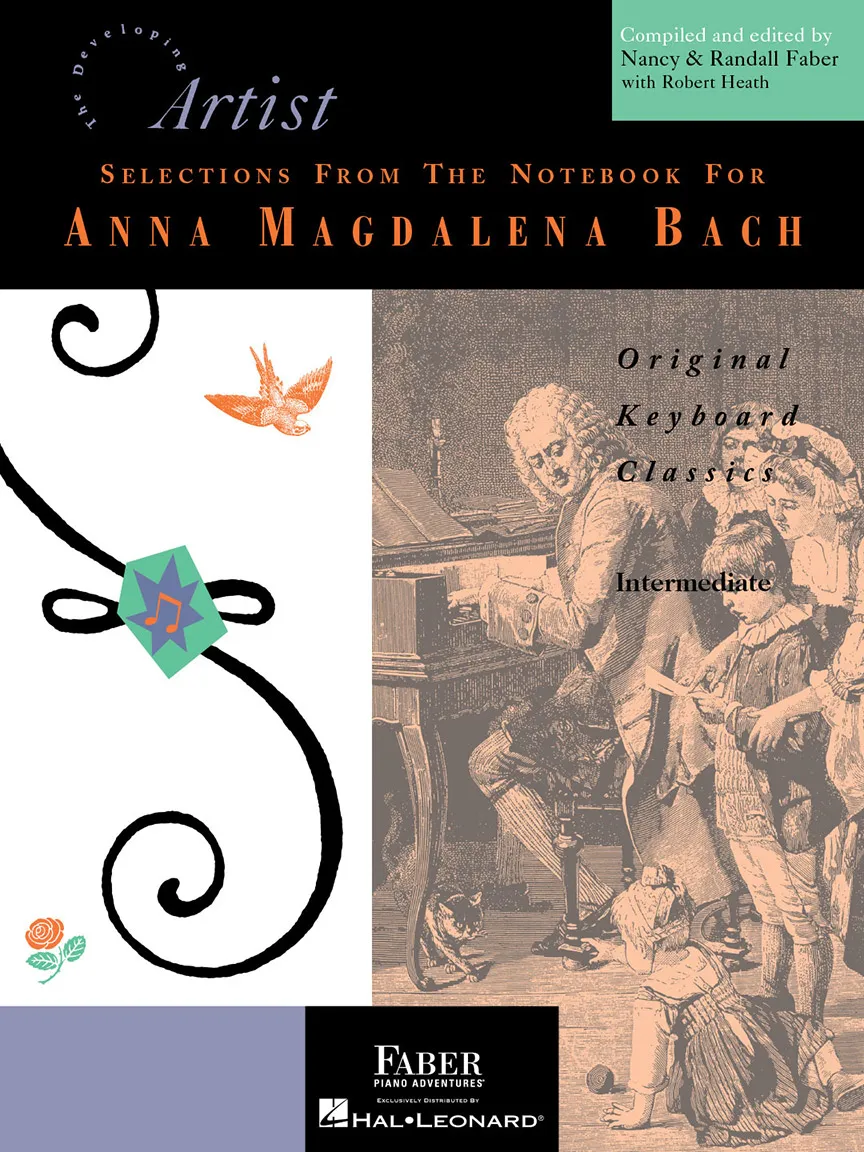 Faber Piano Adventures Selections from the Notebook for Anna Magdalena Bach noty