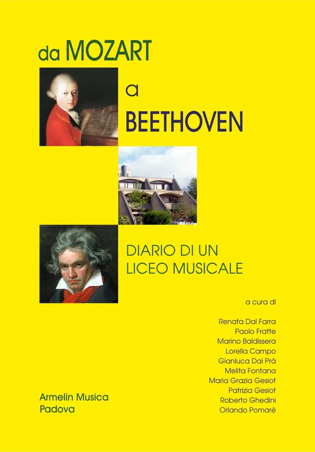Armelin Musica Mozart e Beethoven hudební kniha