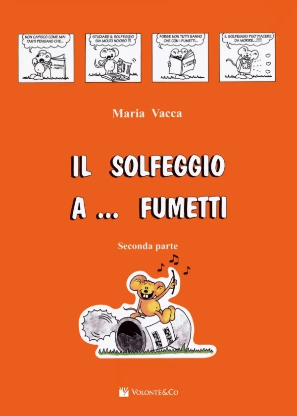 Volonte & Co Il Solfeggio a Fumetti Vol. 2 učebnice nauky