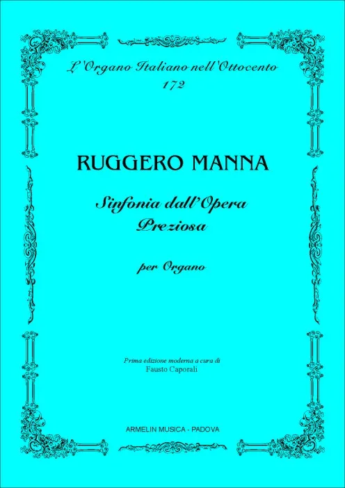 Armelin Musica Sinfonia dall’opera Preziosa noty pro varhany