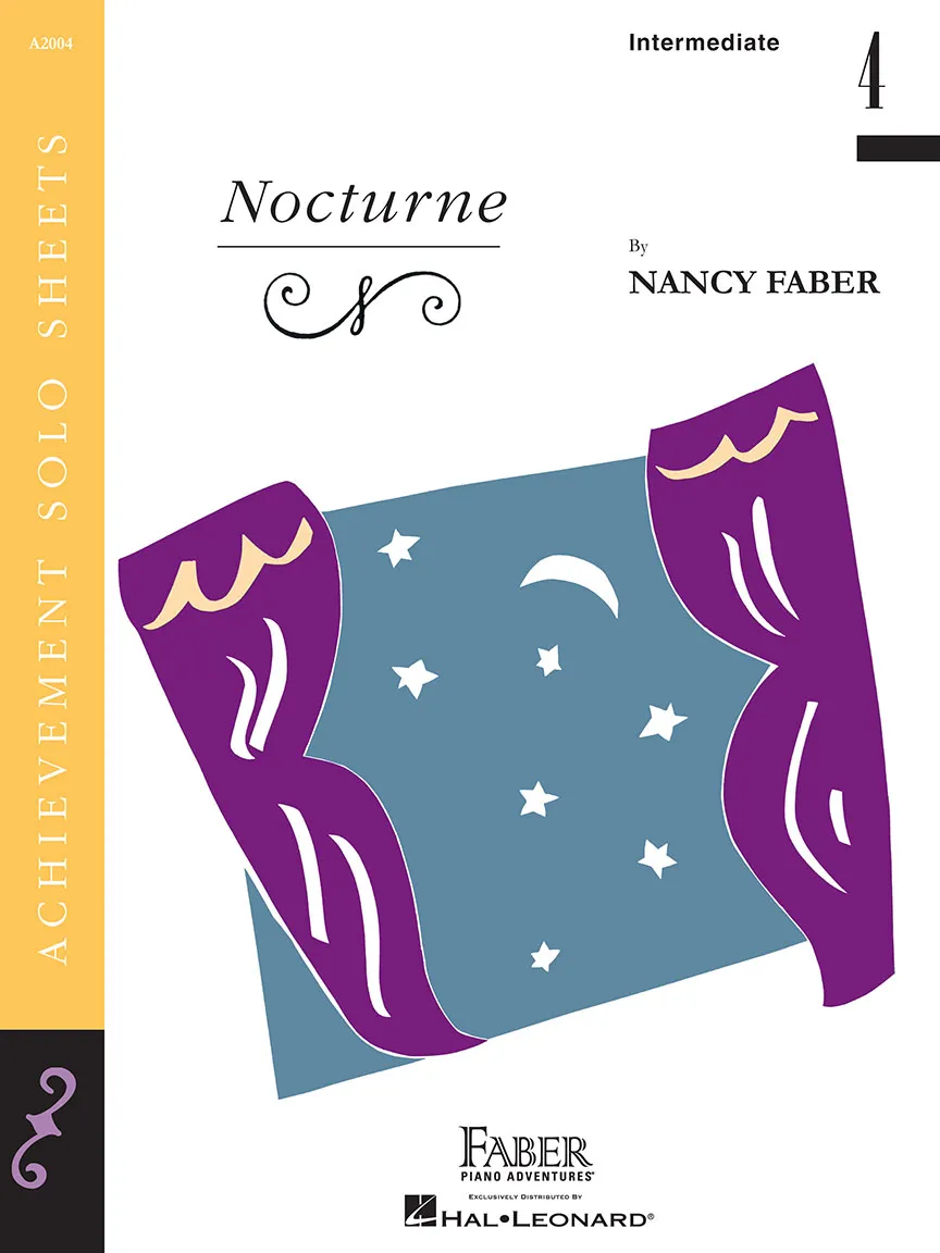 Faber Piano Adventures Nocturne skladba pro klavír rubato