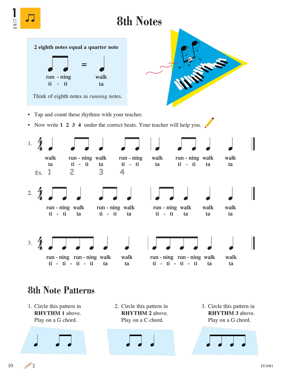 Faber Piano Adventures Level 2A Lesson Book 2nd Edition noty