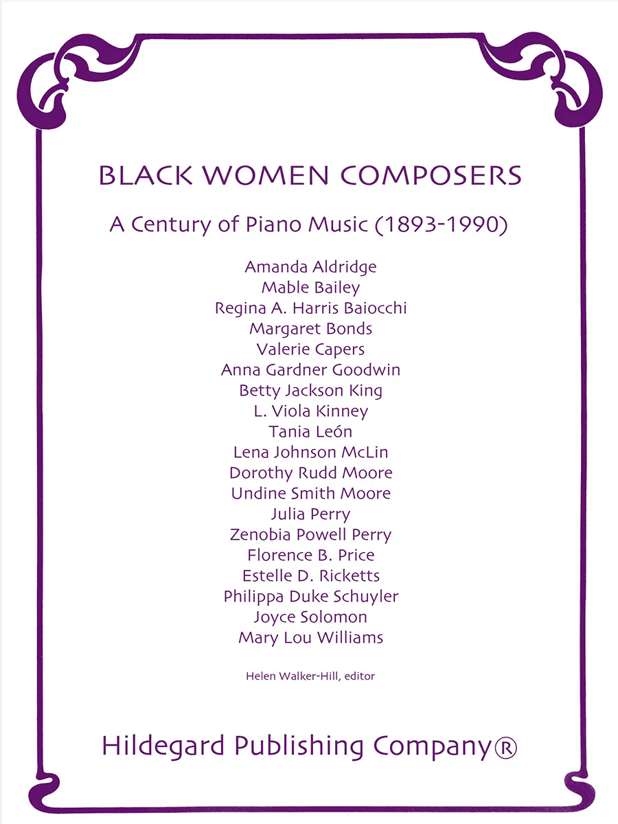 Hildegard Black Women Composers Century of Piano Music noty klavír