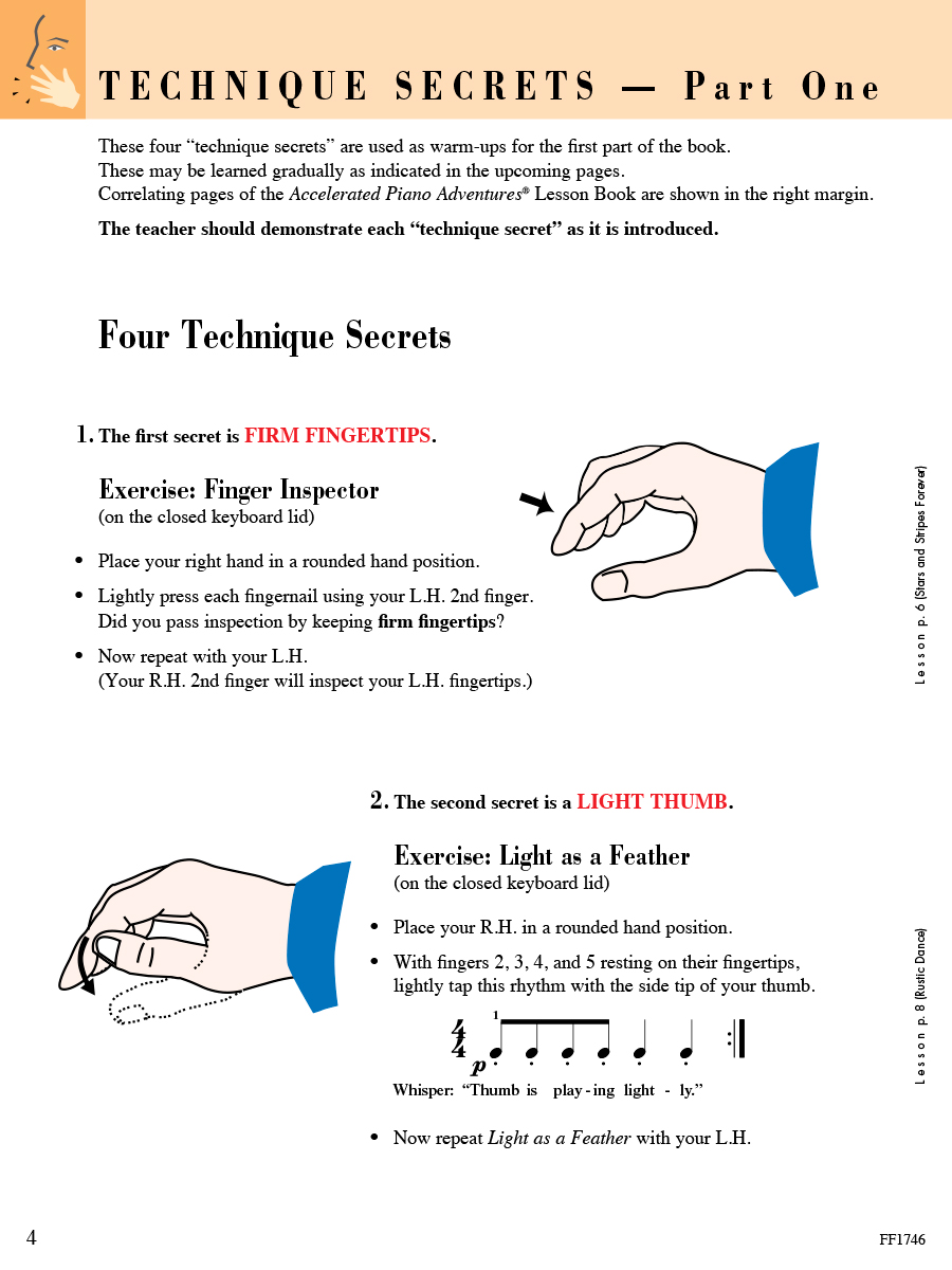 Faber Accelerated Piano Adventures Technique & Artistry 2 noty