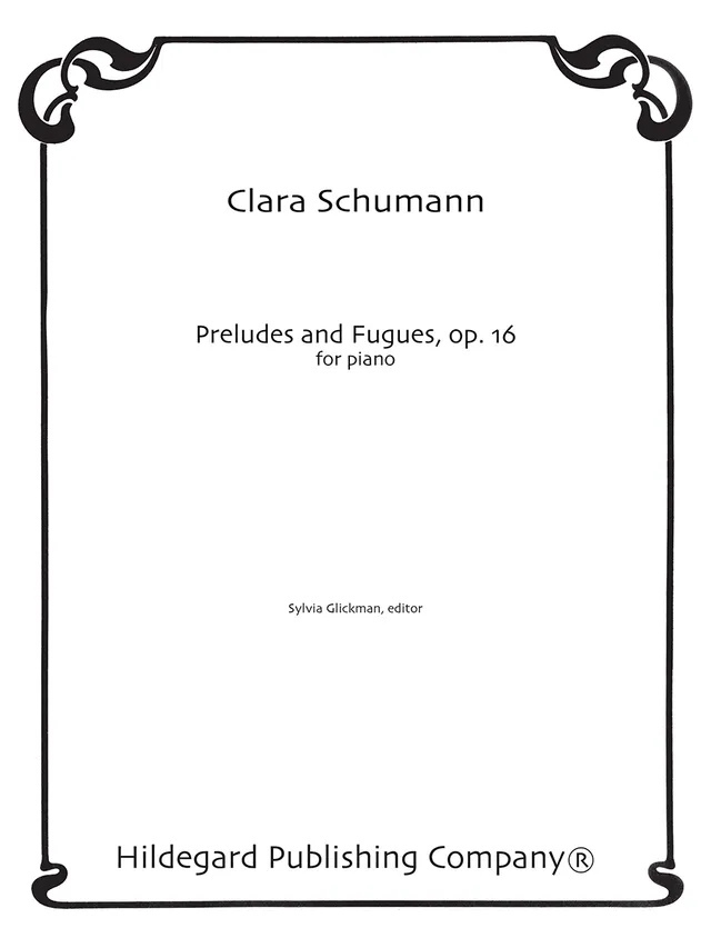 Hildegard Publishing Company Preludes Fugues Op. 16 Schumann noty klavír