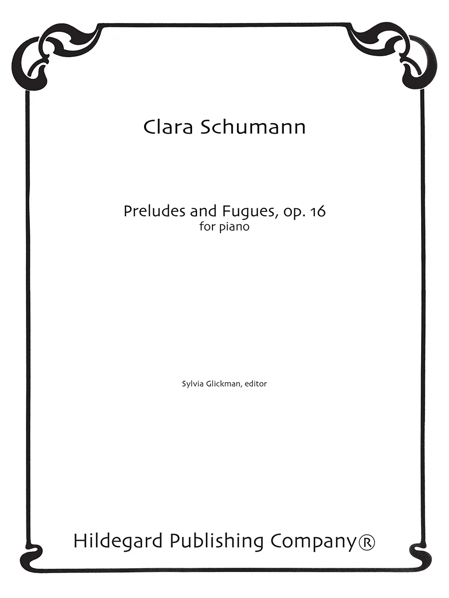 Hildegard Publishing Company Preludes Fugues Op. 16 Schumann noty klavír