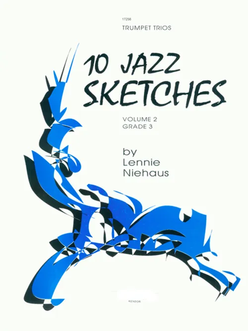 Kendor Music 10 Jazz Sketches Volume 2 noty trio