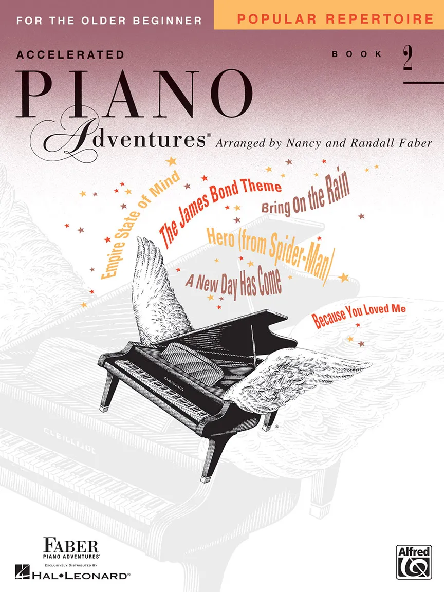 Accelerated Piano Adventures Popular Repertoire 2 noty na klavír