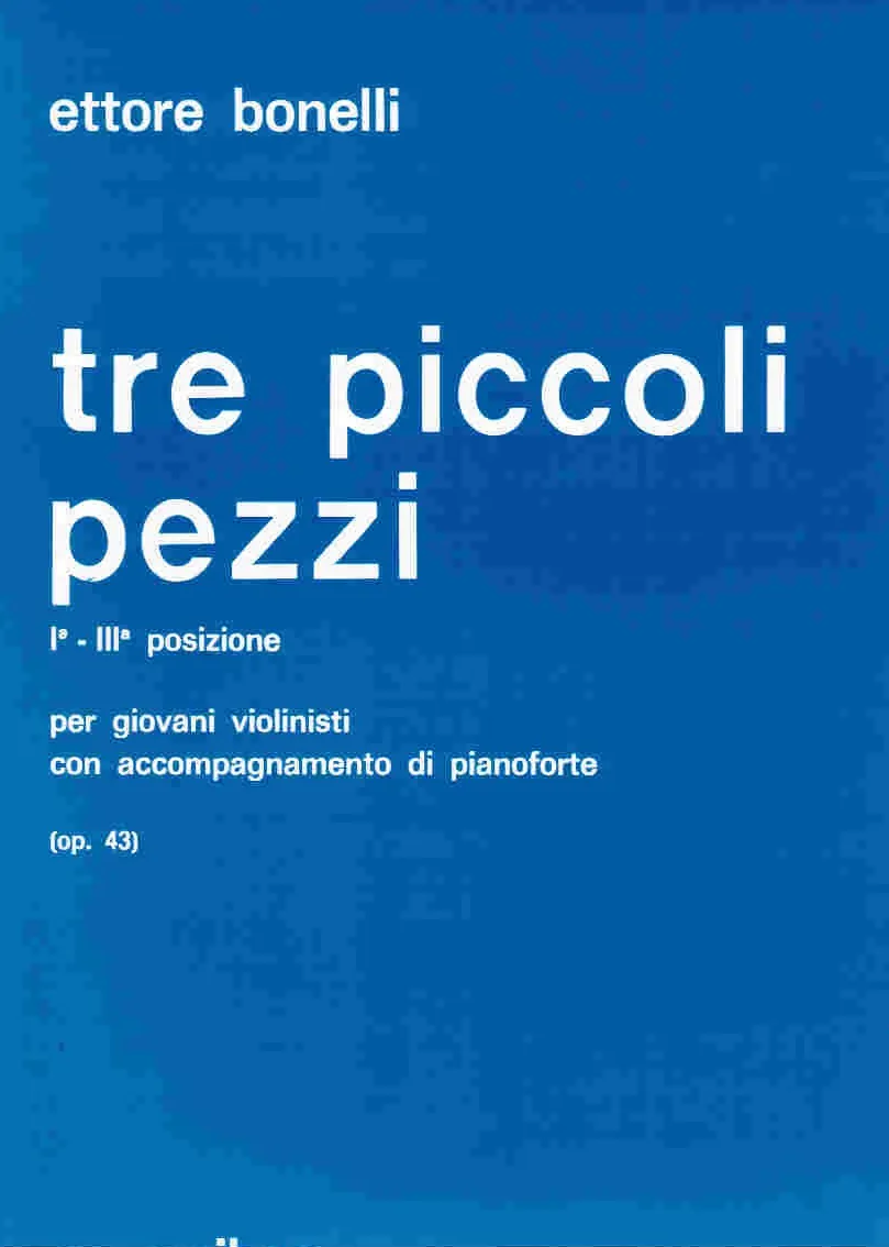 Armelin Musica Tre piccoli pezzi noty