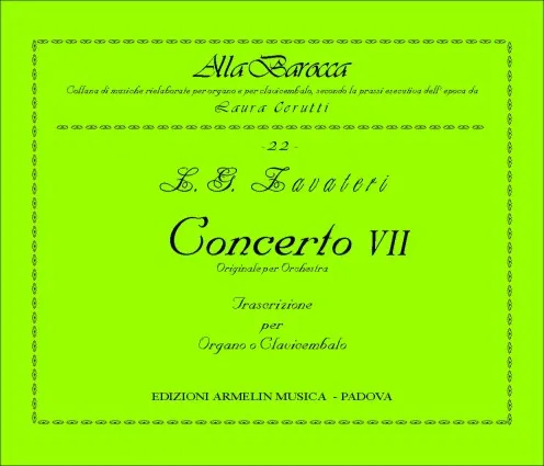 Armelin Musica Concerto VII noty koncertní