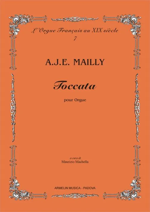 Armelin Musica Toccata pour Orgue varhanní noty