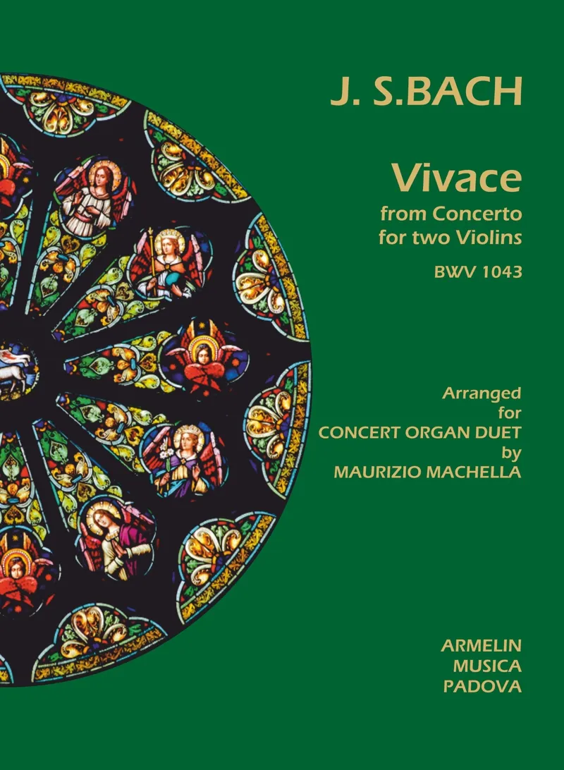 Armelin Musica Vivace BWV 1043 noty pro dvoje housle