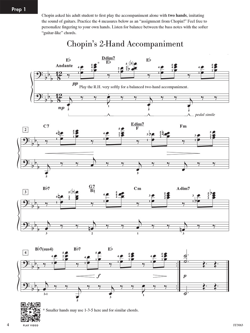 Faber Chopin Nocturne E-flat Op. 9 No. 2 klavír Masterpiece