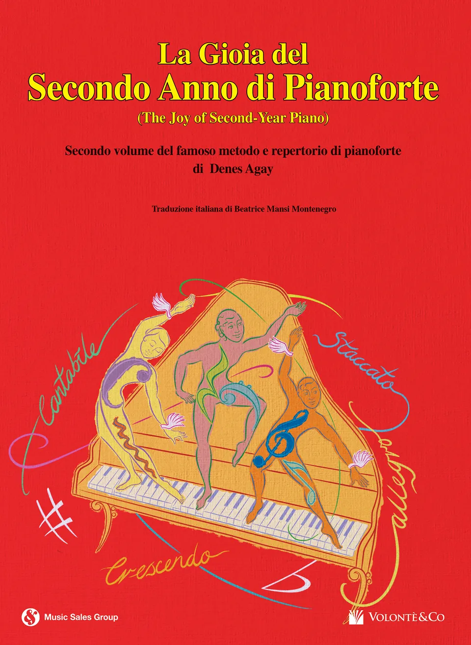 Volonte & Co La Gioia Secondo Anno di Pianoforte noty pro klavír