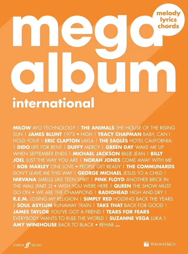 Volonte & Co Mega Album International noty zpěvník
