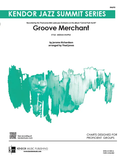 Kendor Music Groove Merchant noty pro big band shuffle