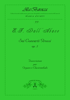 Armelin Musica 6 Concerti Grossi op. 5 partitura