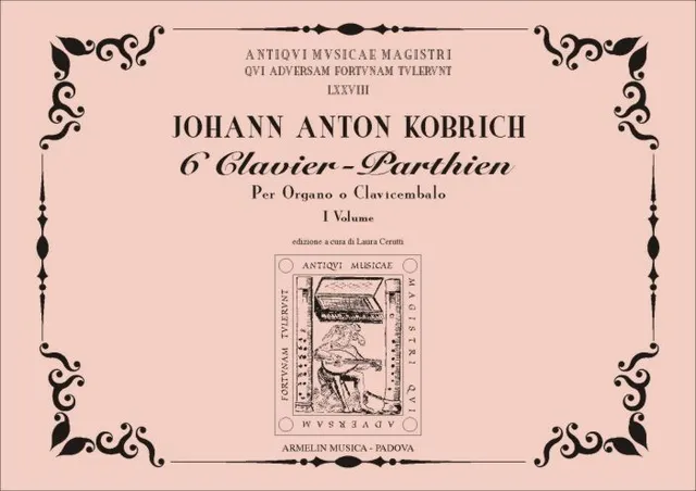 Armelin Musica 6 ClavierParthien noty pro cembalo