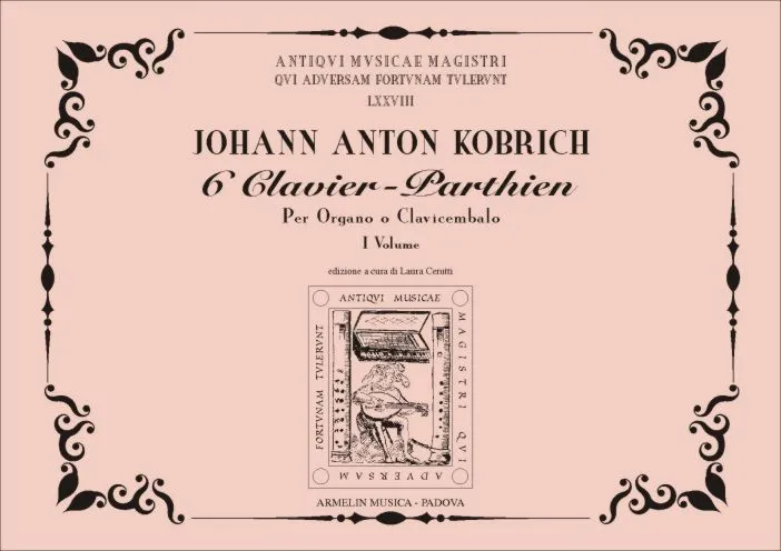 Armelin Musica 6 ClavierParthien noty pro cembalo