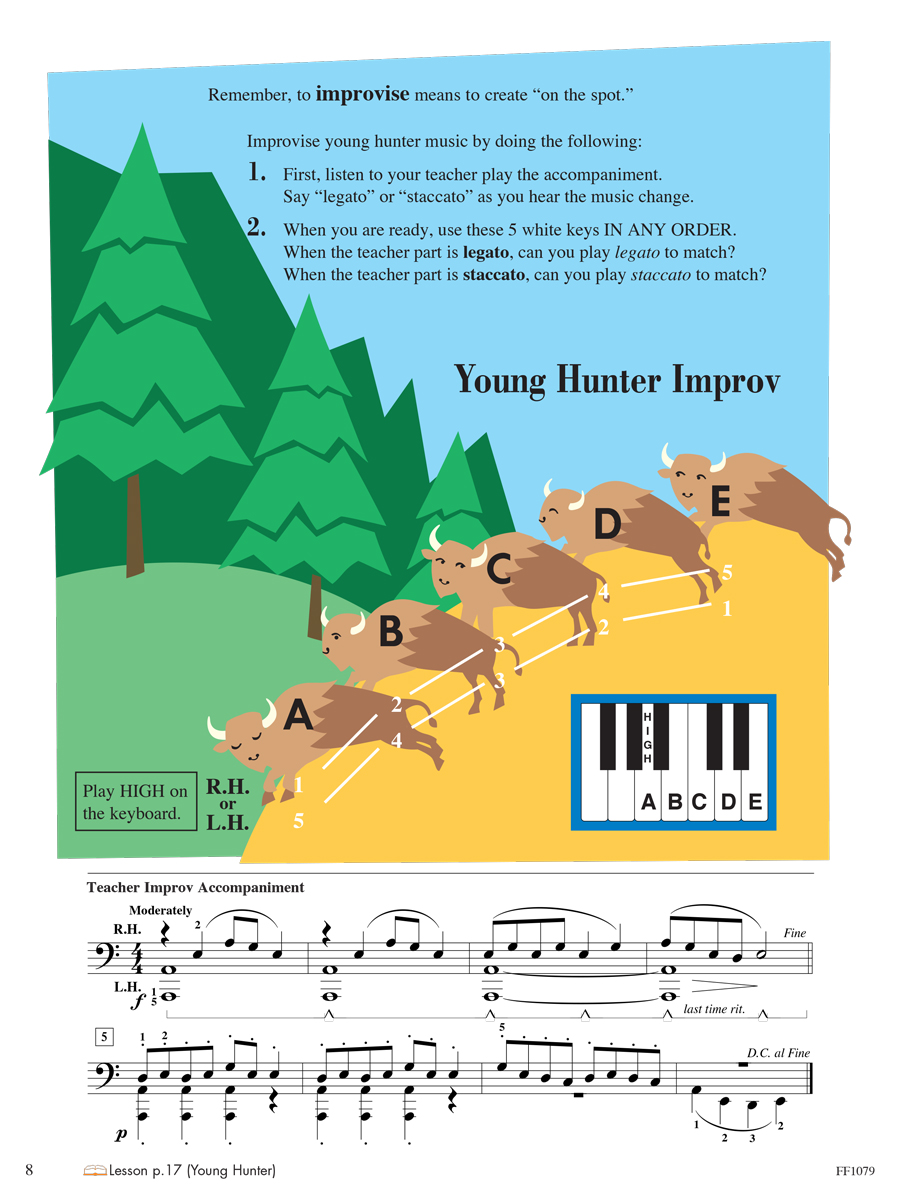 Faber Piano Adventures 1 Theory 2nd Edition hudební teorie