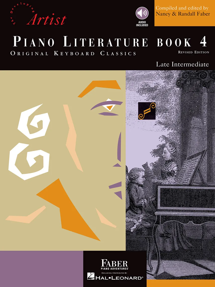 Faber Piano Literature Book 4 noty pro klavír pokročilé