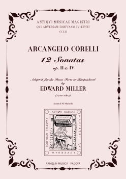 Armelin Musica 12 Sonatas op. II op. IV noty sonáty