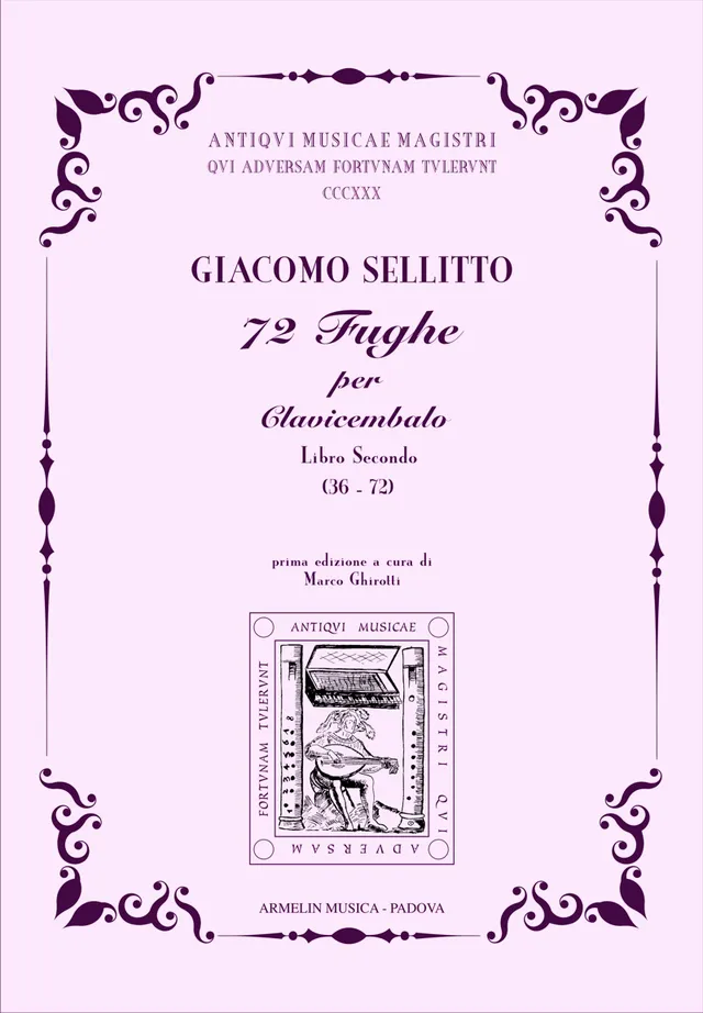 Armelin Musica 72 fughe per Cembalo noty fugy