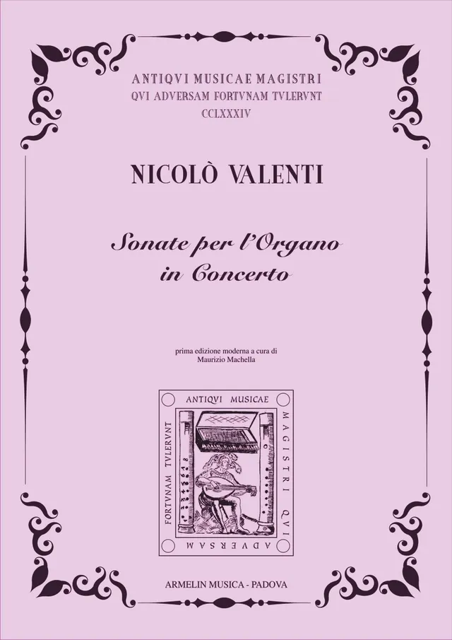 Armelin Musica Sonate per l’organo in concerto varhanní noty
