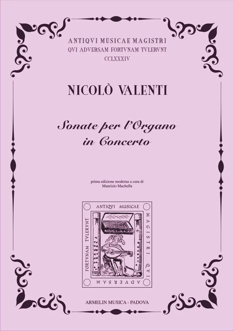 Armelin Musica Sonate per l’organo in concerto varhanní noty