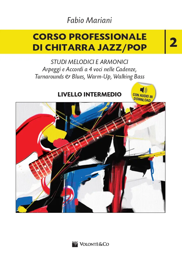 Volonte & Co Corso Professionale di Chitarra Jazz/Pop Vol.2 noty