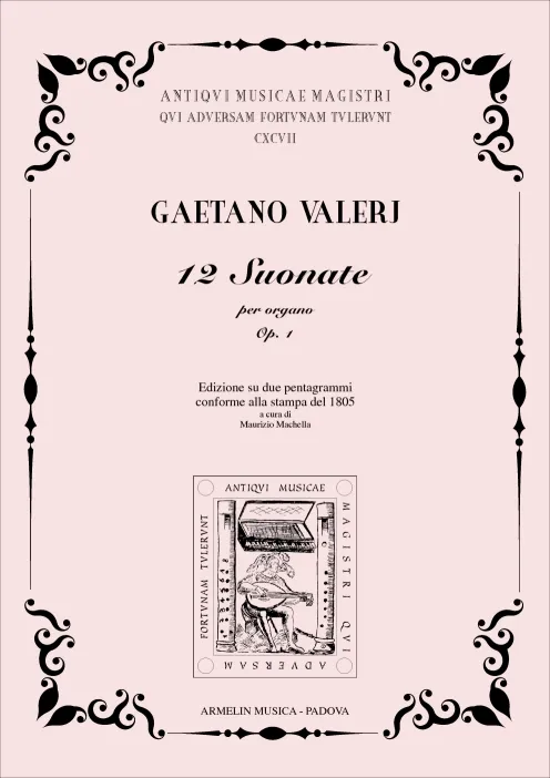 Armelin Musica 12 Sonate per Organo op. 1 noty