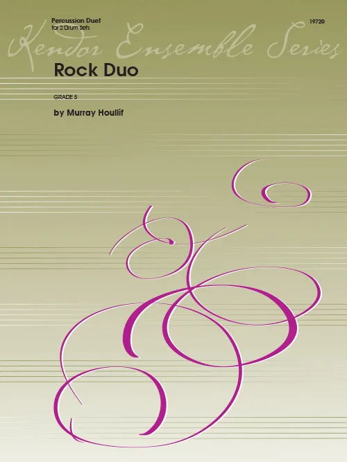 Kendor Music Rock Duo noty duet pro bicí soupravu