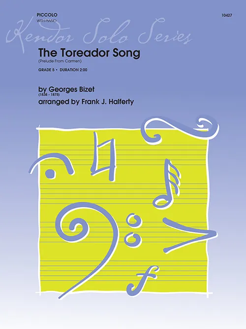 Kendor Music The Toreador Song noty pro pikolu s klavírem