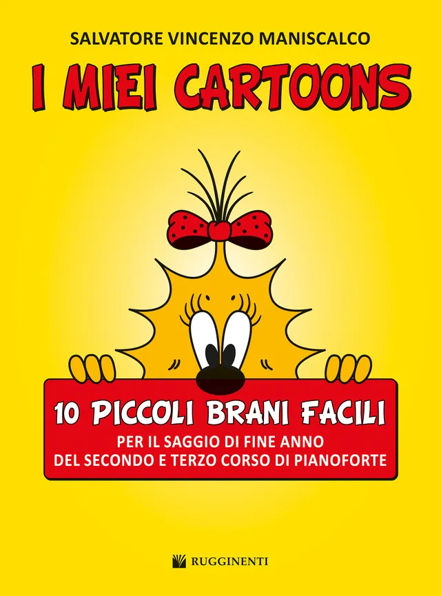 Volonte & Co I Miei Cartoons noty pro klavír 10 snadných skladeb