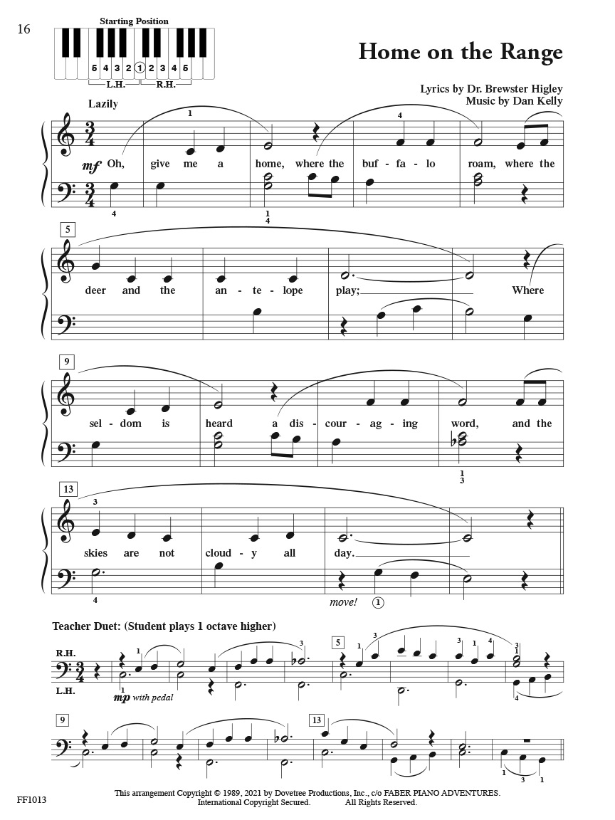 Faber PlayTime Piano Favorites noty pro klavír level 1