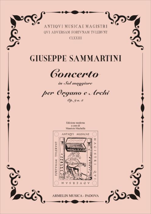 Armelin Musica Concerto Sol magg. op. 9 n. 3 noty
