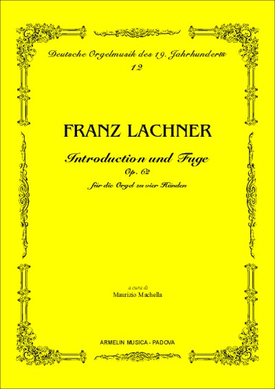 Armelin Musica Introduction und Fuge op. 62 noty