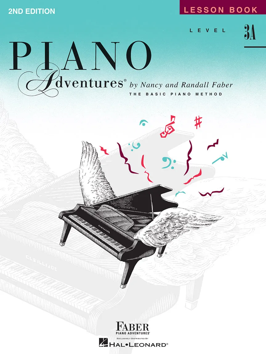Faber Piano Adventures Level 3A Lesson Book 2nd Edition učebnice