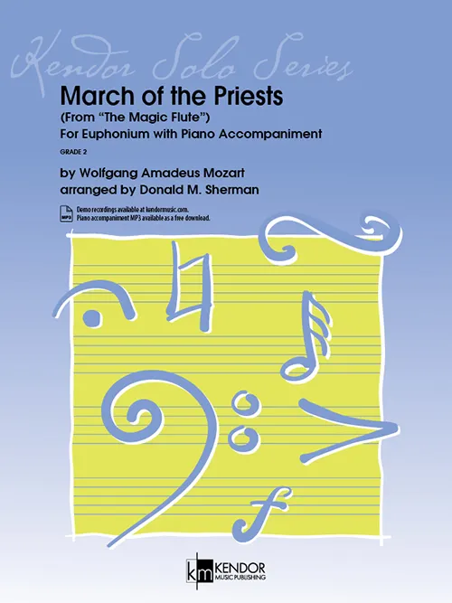Kendor Music March of the Priests noty Mozart úprava