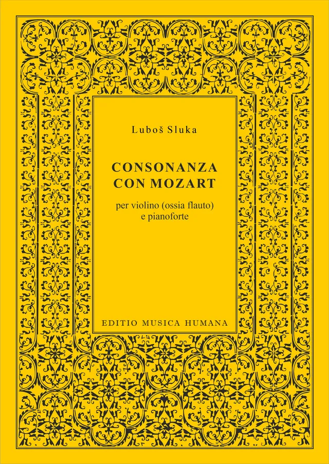 Editio Musica Humana Consonanza con Mozart noty housle klavír