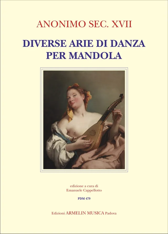 Armelin Musica Diverse arie di danza per mandola noty taneční