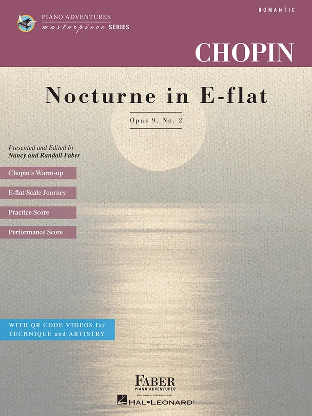 Faber Chopin Nocturne E-flat Op. 9 No. 2 klavír Masterpiece
