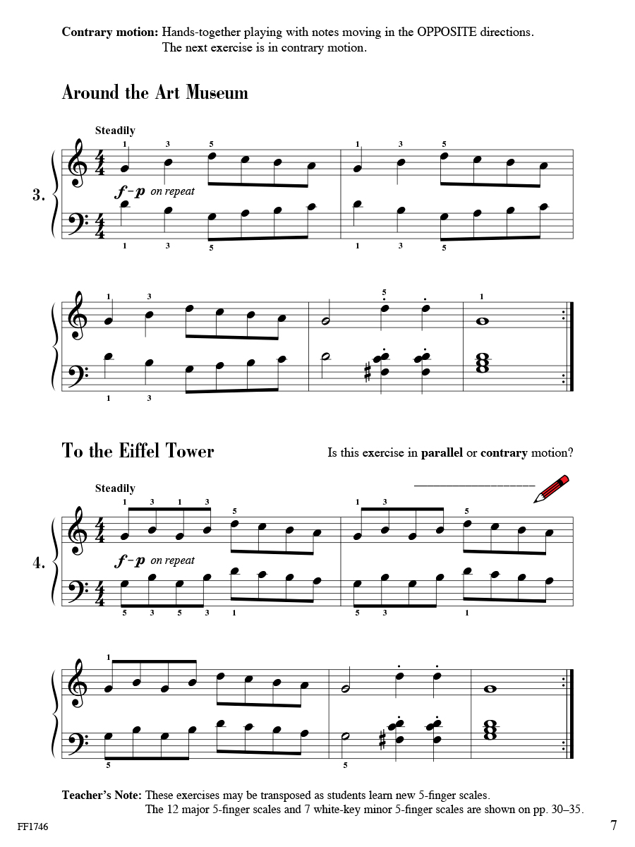 Faber Accelerated Piano Adventures Technique & Artistry 2 noty