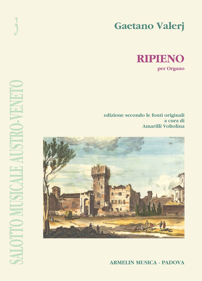 Armelin Musica Ripieno per organo noty pro varhany